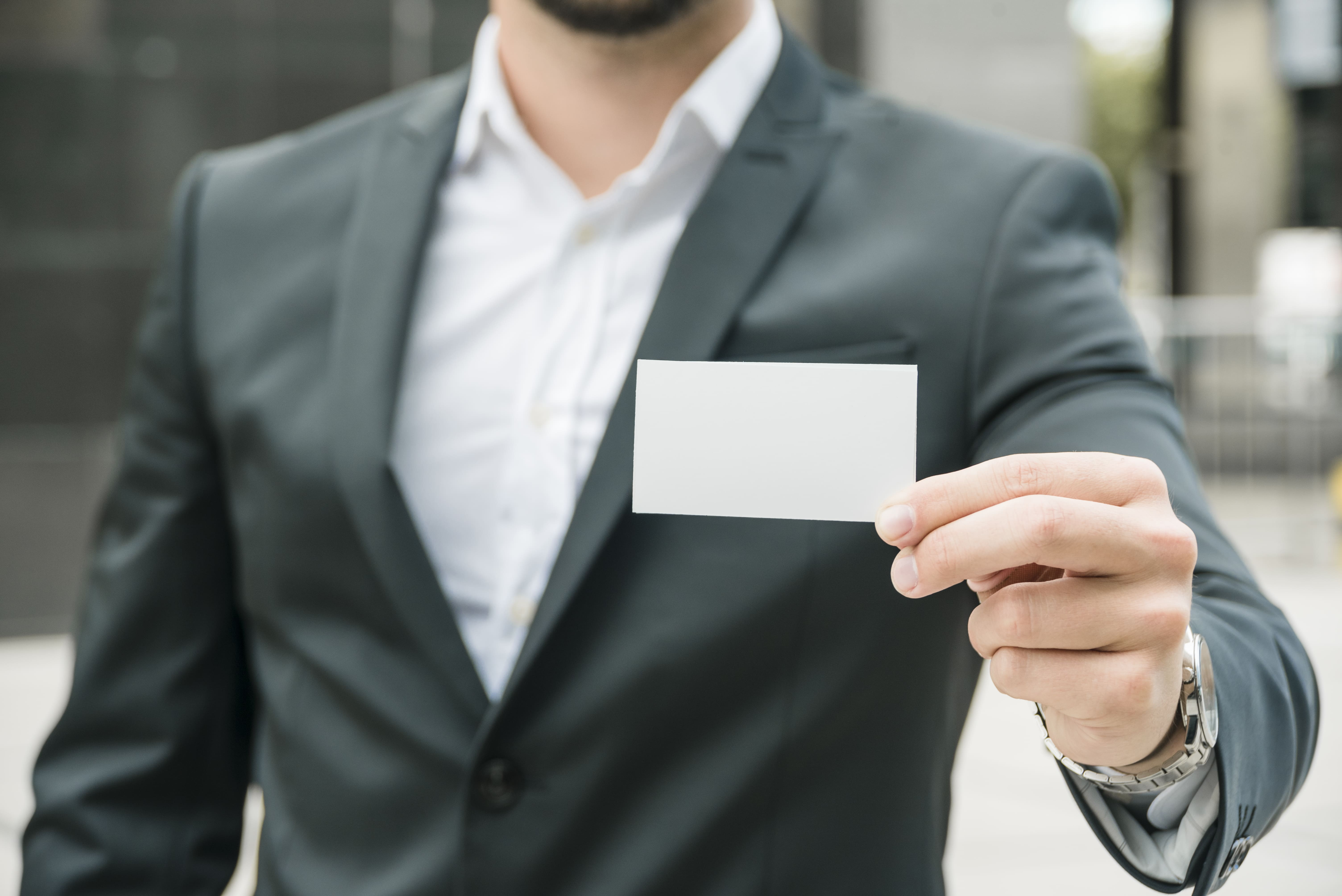 What is the perfect size for your business card?